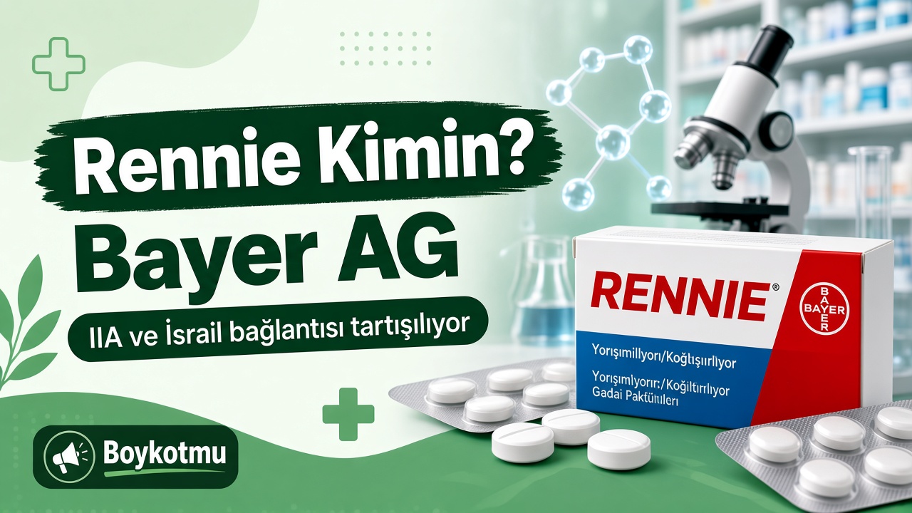 Rennie boykot ürünü Bayer bağlantısı görseli