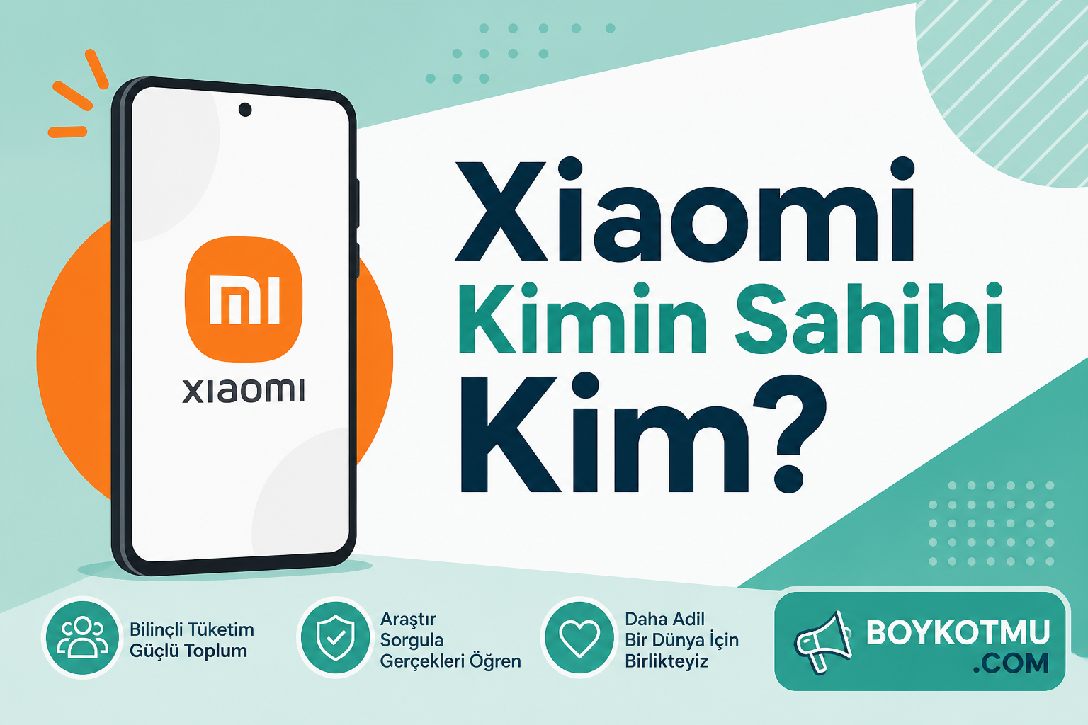Xiaomi boykot ürünü Doğu Türkistan ve Ar-Ge gerekçeleri
